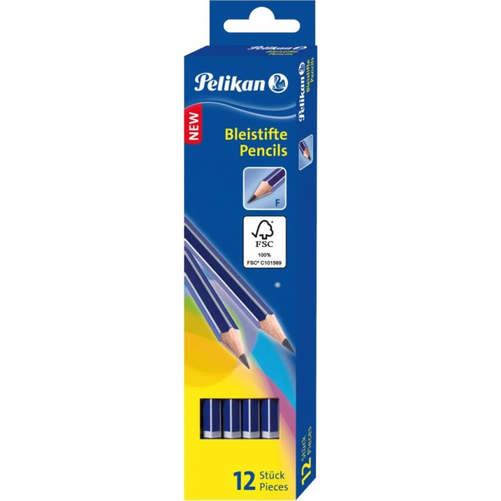 قلم رصاص مسدس + براية (HB)